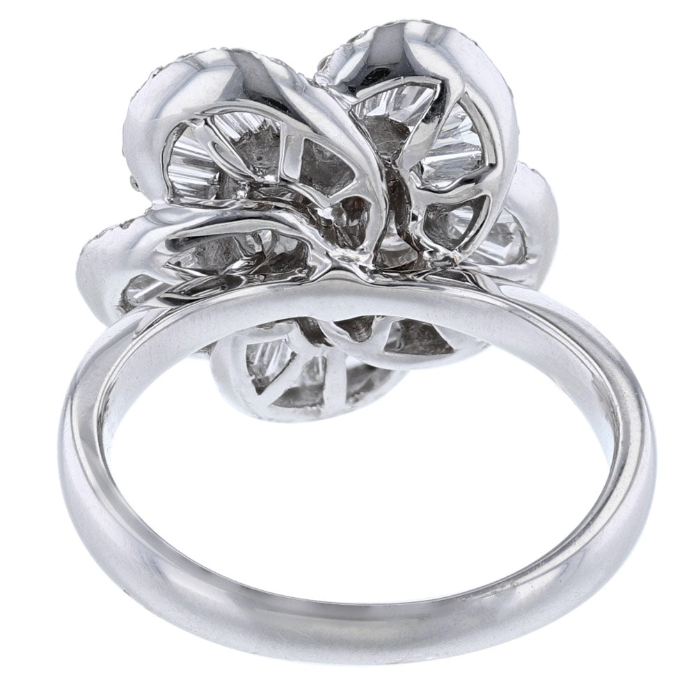 Flower Diamond Cocktail Ring, 2.00ct.