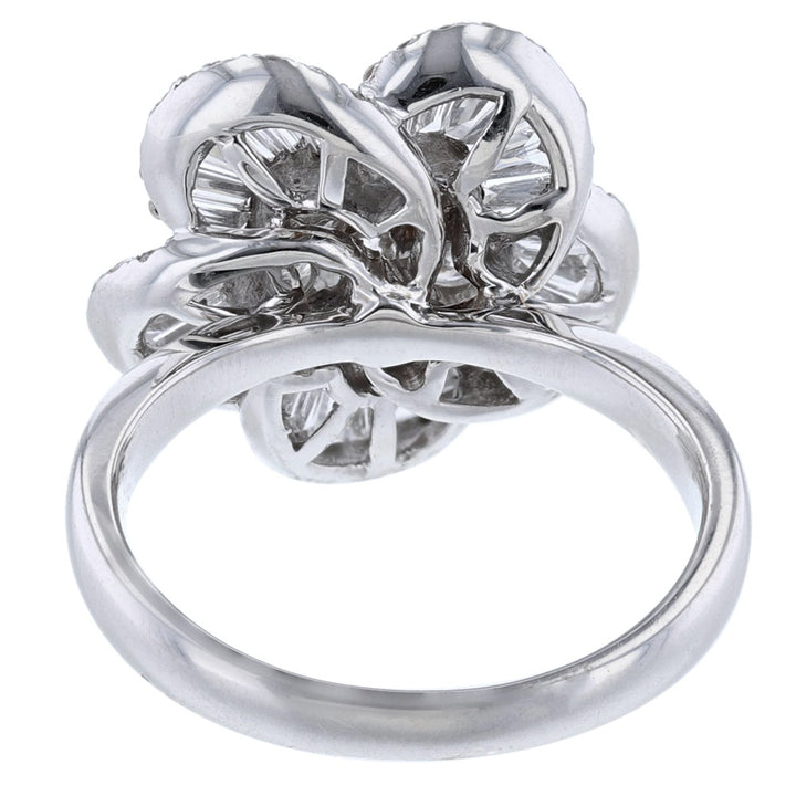 Flower Diamond Cocktail Ring, 2.00ct.