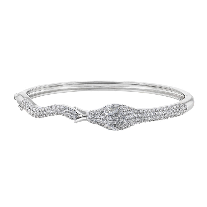 Diamond Snake Bangle, 2.13ct.