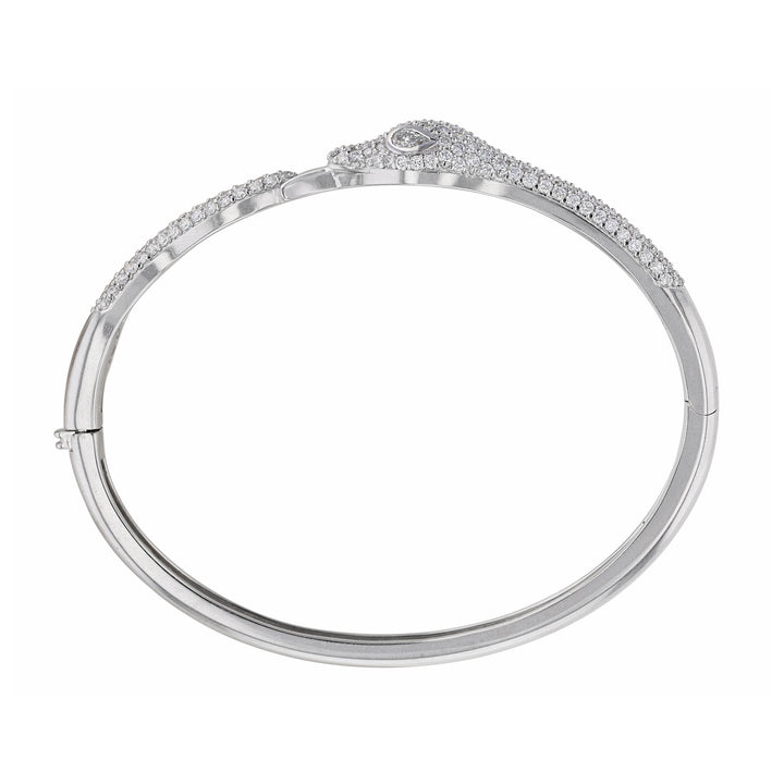 Diamond Snake Bangle, 2.13ct.