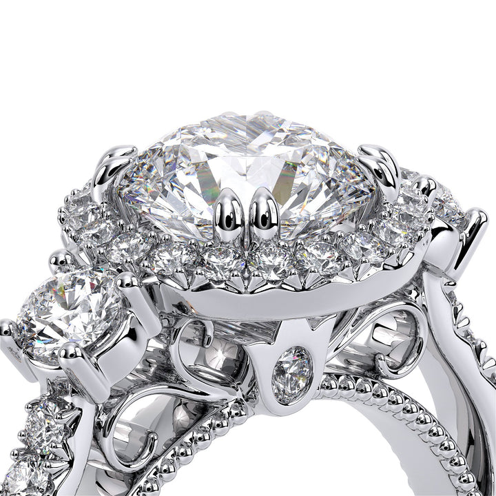 Insignia Oval Diamond Tiara Engagement Ring