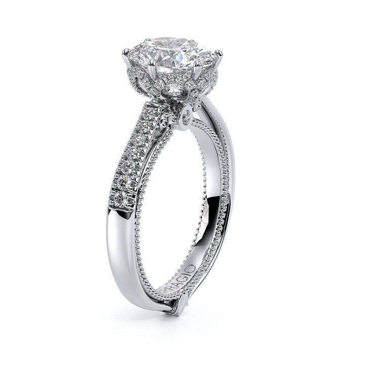 Tiara Setting Ring Couture Floral Tiara Engagement Ring – Nazar's & Co. Jewelers