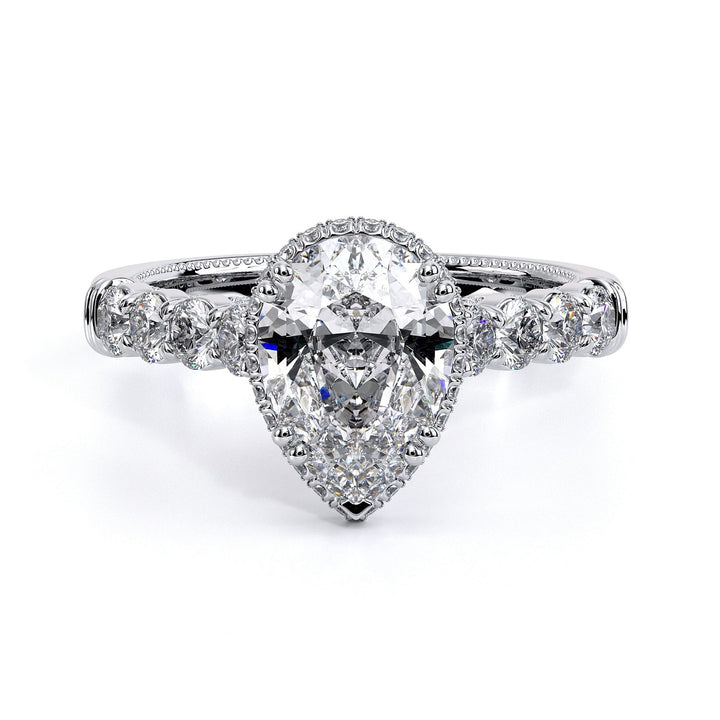Insignia Pear Diamond Engagement Ring