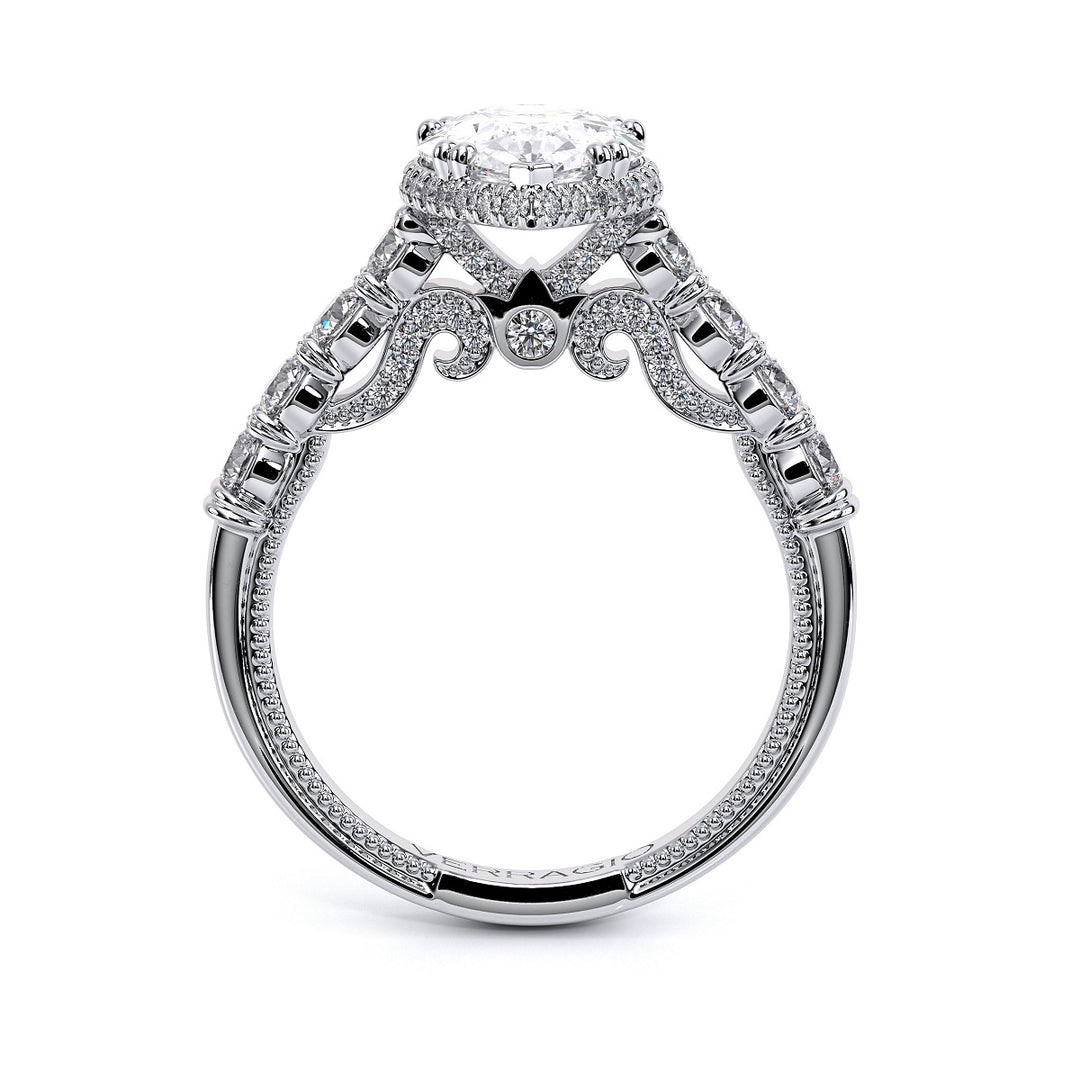 Insignia Pear Diamond Engagement Ring