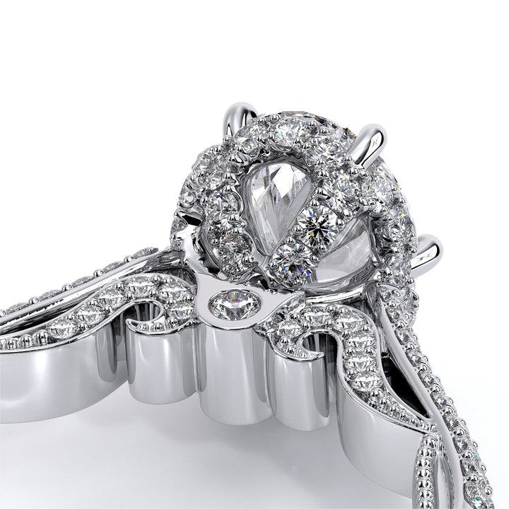 Insignia Oval Diamond Tiara Engagement Ring