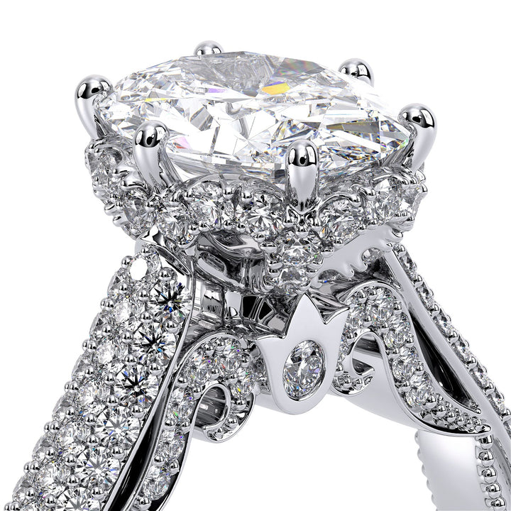 Insignia Oval Diamond Tiara Engagement Ring