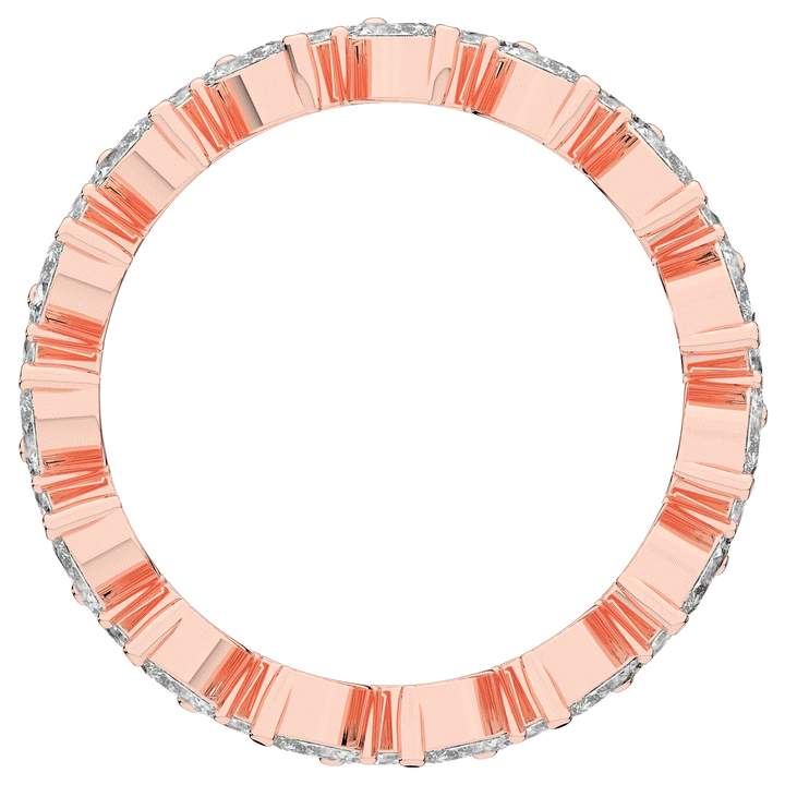 1.30CT.TW MARQUISE LAB DIAMOND ETERNITY WEDDING BAND - Nazarelle