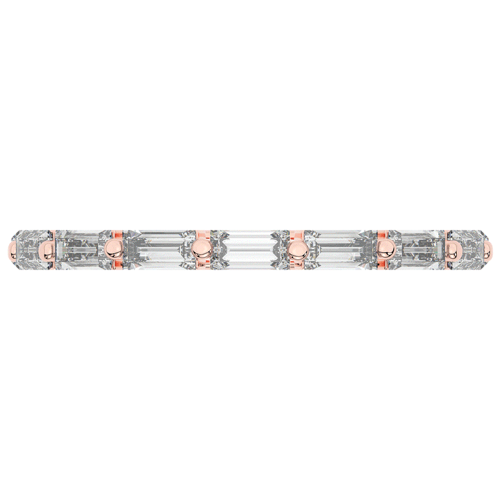 0.70CT.TW BAGUETTE LAB DIAMOND WEDDING BAND - Nazarelle