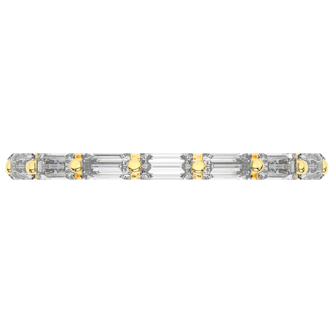0.70CT.TW BAGUETTE LAB DIAMOND WEDDING BAND - Nazarelle