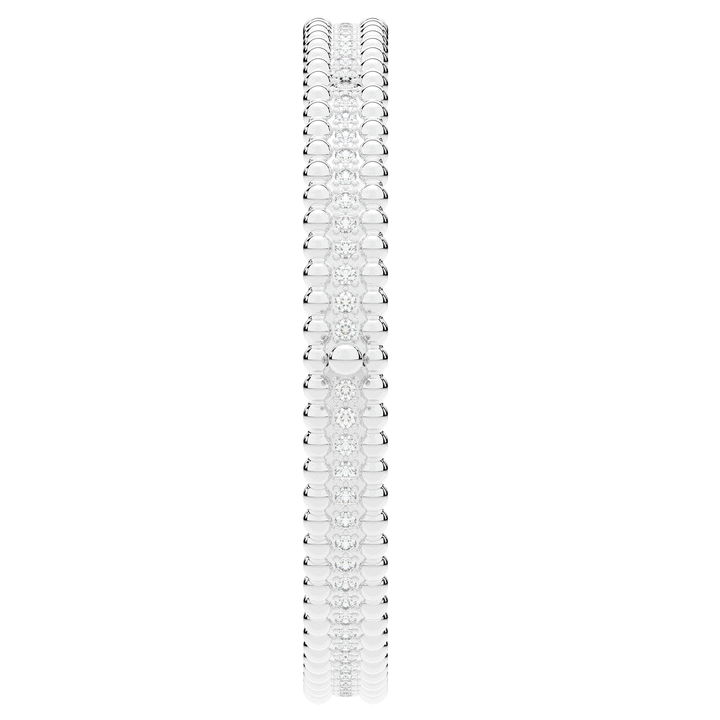 1.20CT.TW ROUND LAB DIAMOND ETERNITY BANGLE - Nazarelle