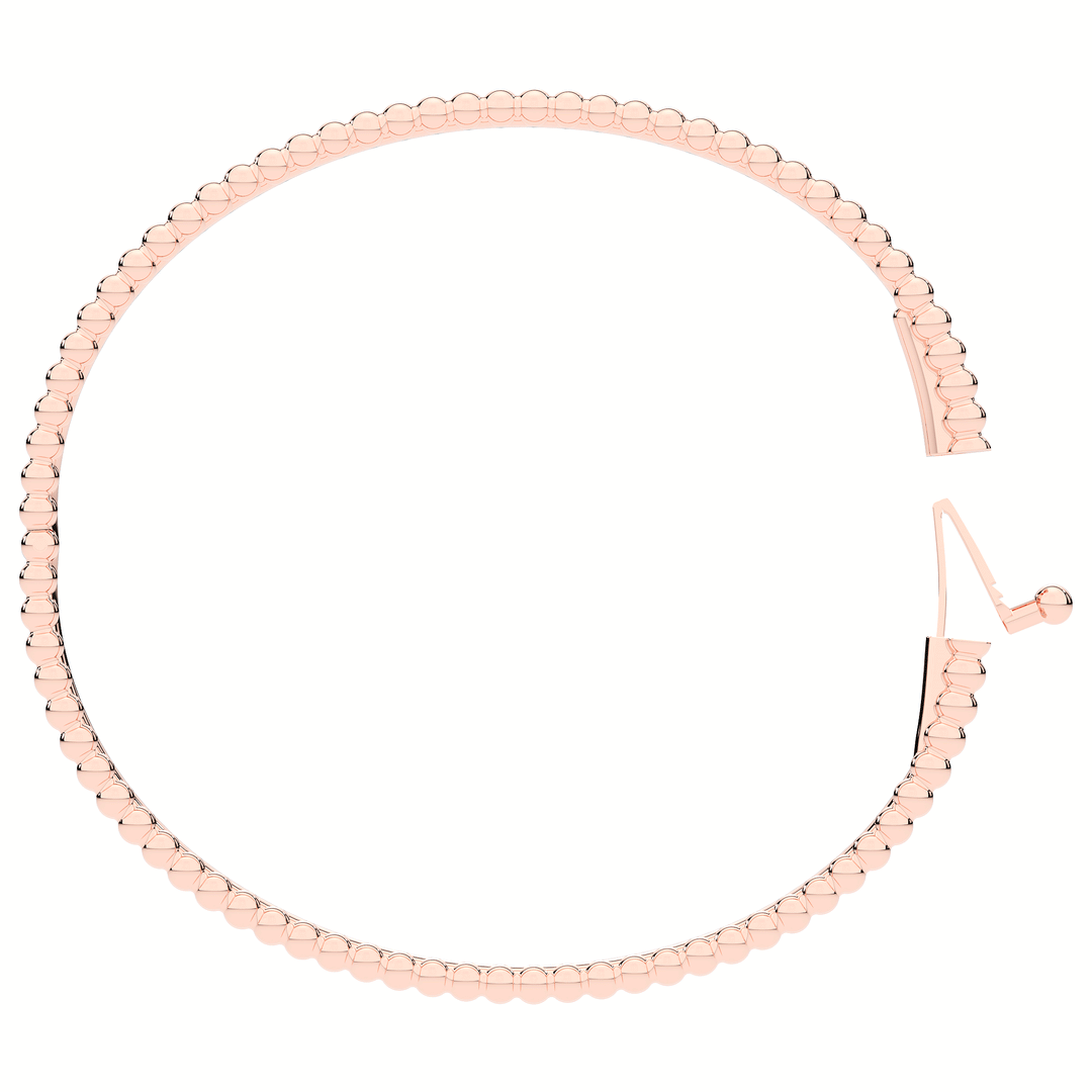 1.20CT.TW ROUND LAB DIAMOND ETERNITY BANGLE - Nazarelle