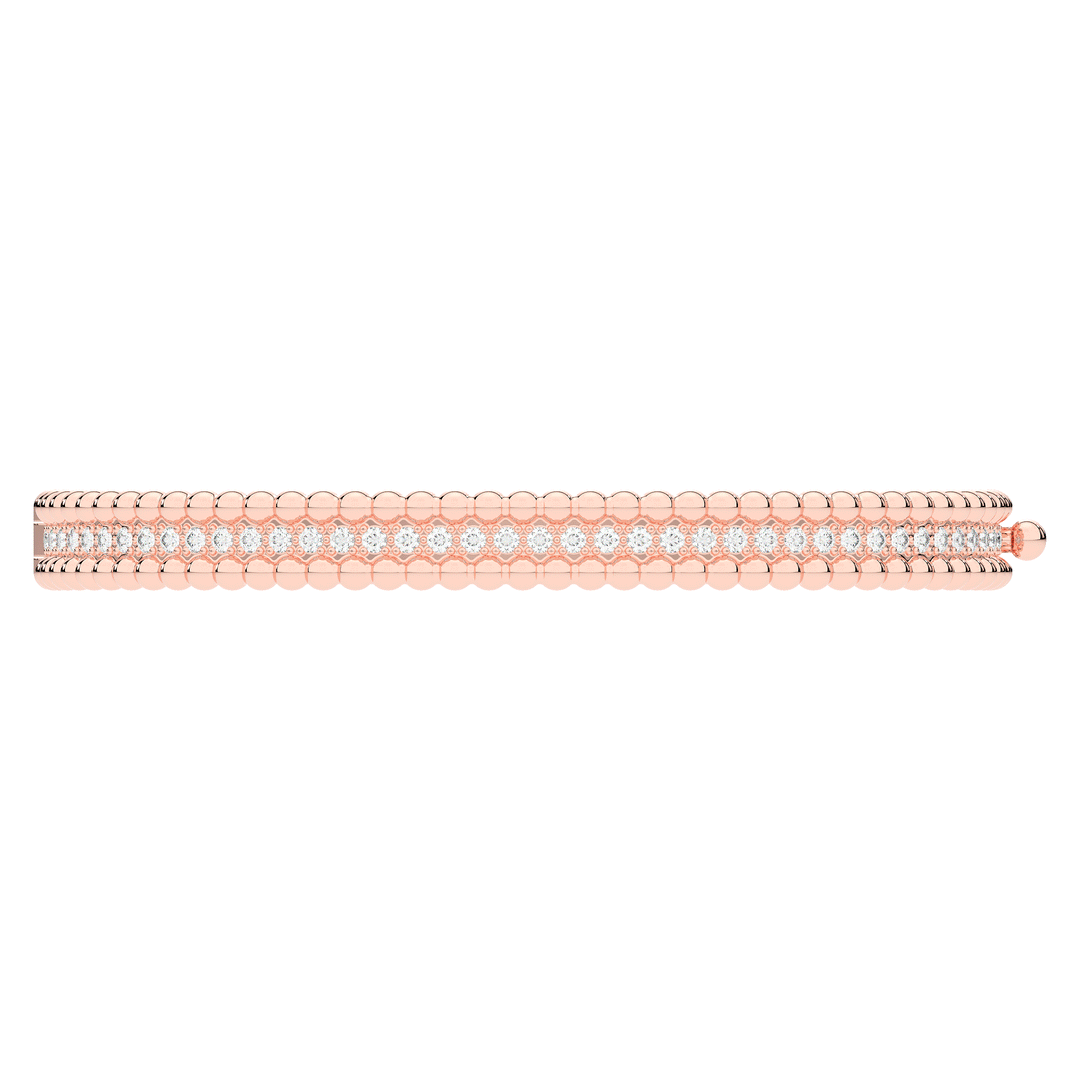 1.20CT.TW ROUND LAB DIAMOND ETERNITY BANGLE - Nazarelle