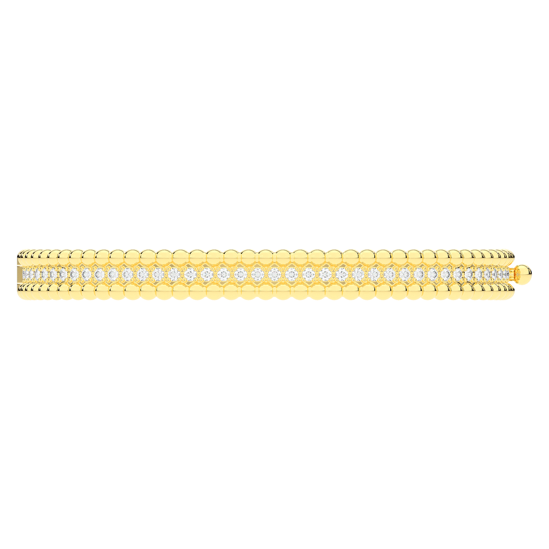 1.20CT.TW ROUND LAB DIAMOND ETERNITY BANGLE - Nazarelle