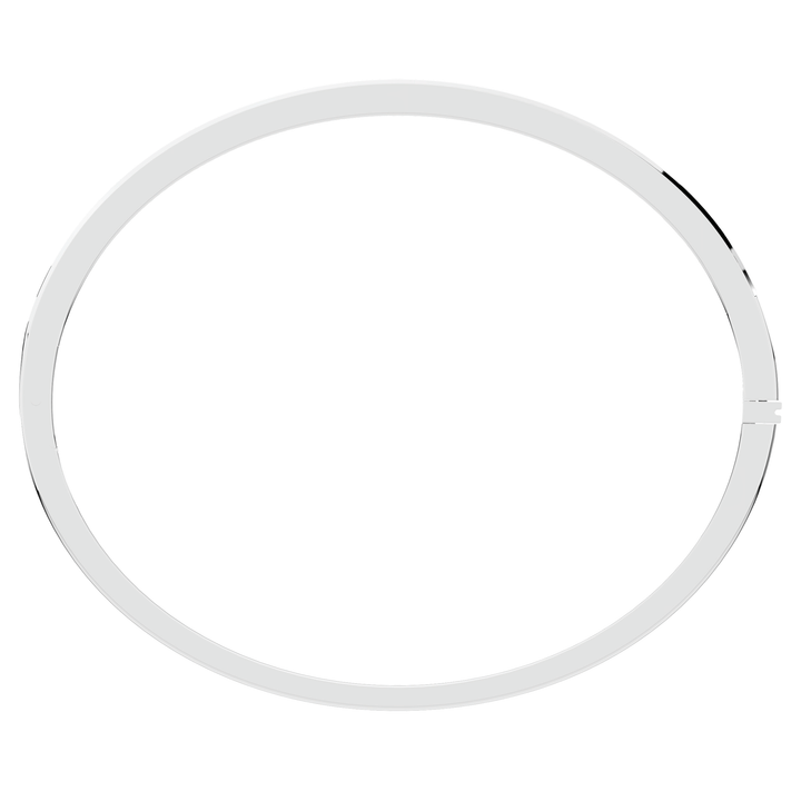 2.75CT.TW ROUND LAB CHANNEL SET DIAMOND BANGLE - Nazarelle