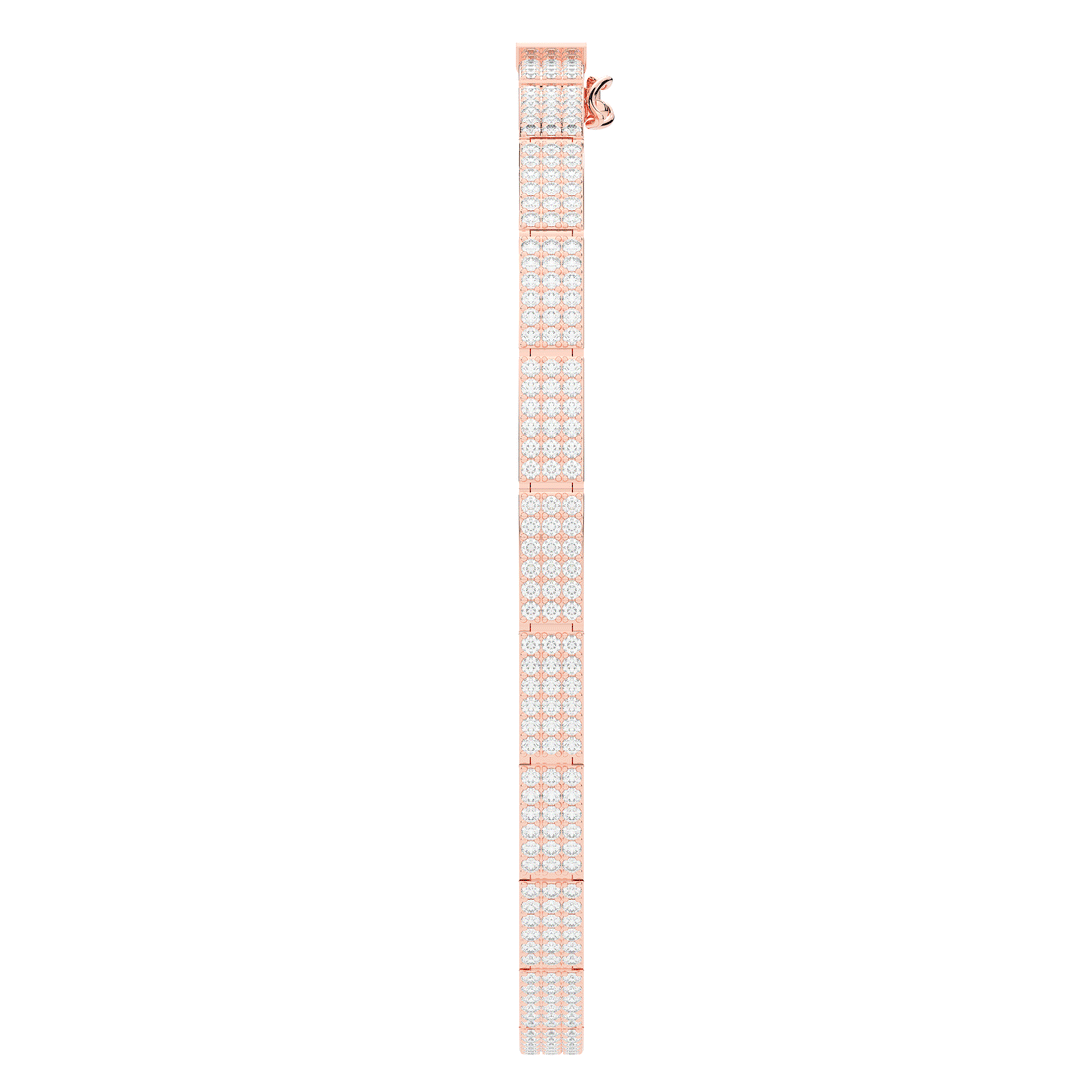 2.25CT.TW ROUND LAB DIAMOND TENNIS BRACELET - Nazarelle