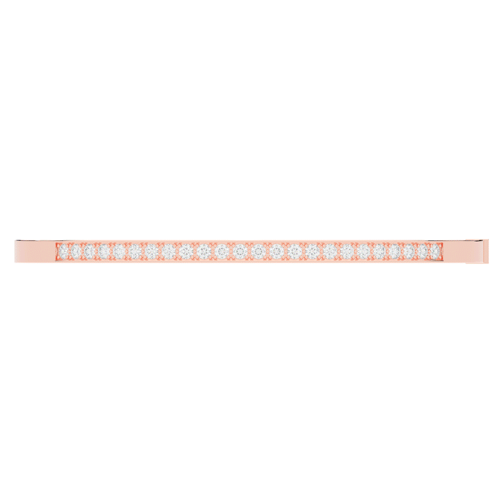 0.90CT.TW ROUND LAB DIAMOND BANGLE - Nazarelle