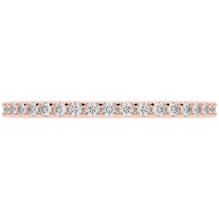 0.35CT.TW ROUND LAB DIAMOND ETERNITY WEDDING BAND - Nazarelle