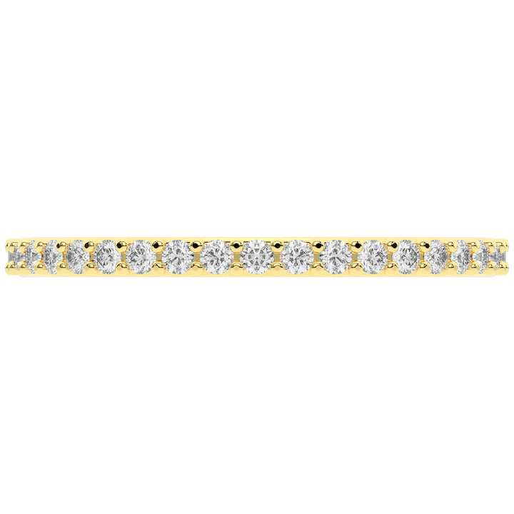 0.35CT.TW ROUND LAB DIAMOND ETERNITY WEDDING BAND - Nazarelle