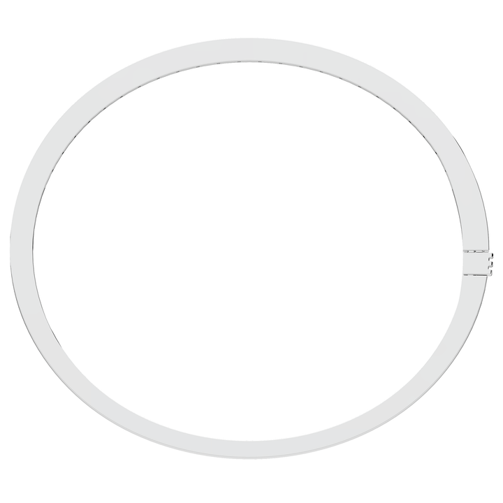 1.25CT.TW ROUND LAB DIAMOND BANGLE - Nazarelle