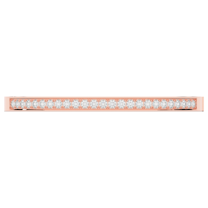 1.25CT.TW ROUND LAB DIAMOND BANGLE - Nazarelle