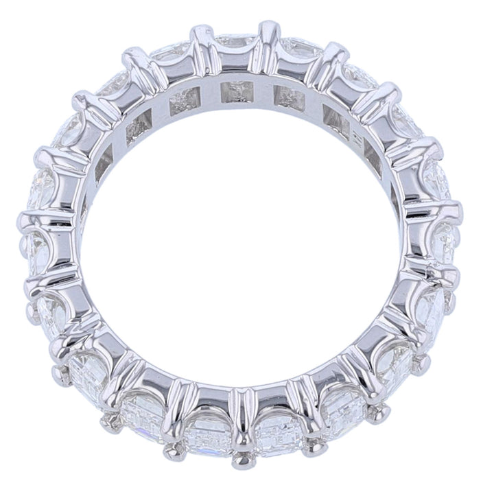 Emerald Cut Diamond Eternity, 14K White Gold