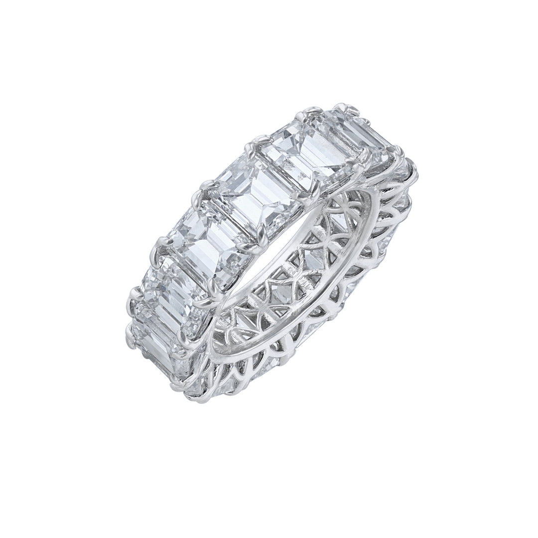 White Gold Anniversary Diamond Band, 14.57ct.