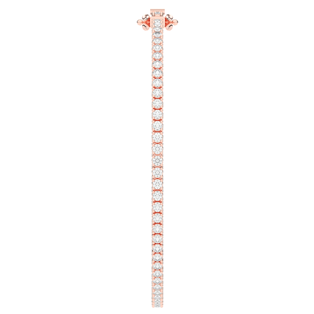 3.00CT.TW ROUND LAB DIAMOND TENNIS BRACELET - Nazarelle