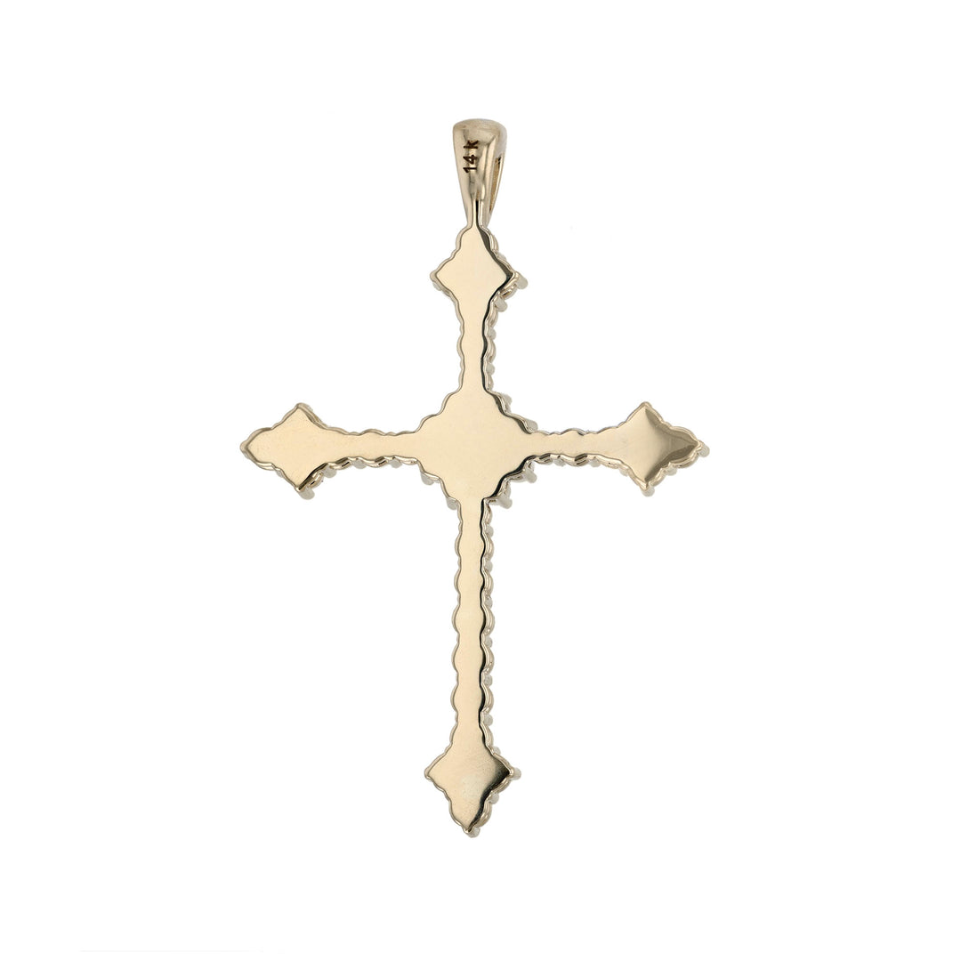 Diamond Cross Pendant, 1.41 ct.