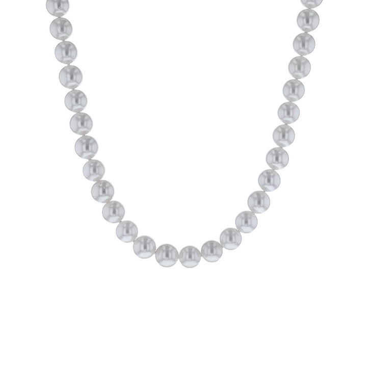 Cultured Pearl Eternity Necklace, 7mm