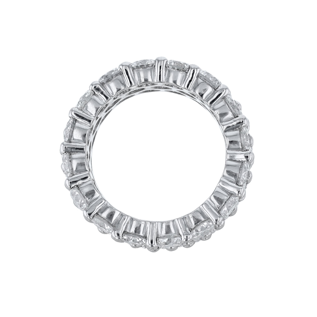 Triple Row Diamond Eternity Band, 12.55ct