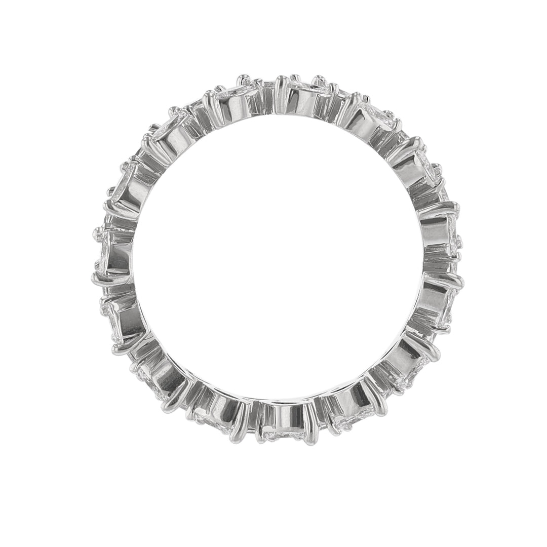 Offset Marquise Diamond Eternity Band, 1.15ct.