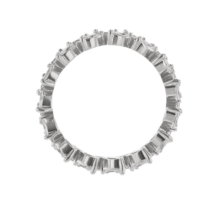 Offset Marquise Diamond Eternity Band, 1.15ct.