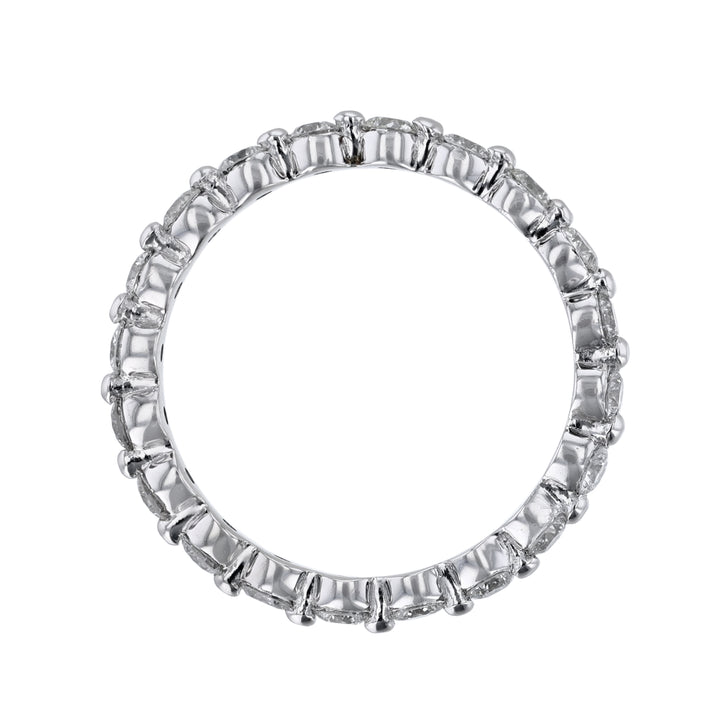 Bezel Round Diamond Eternity Band