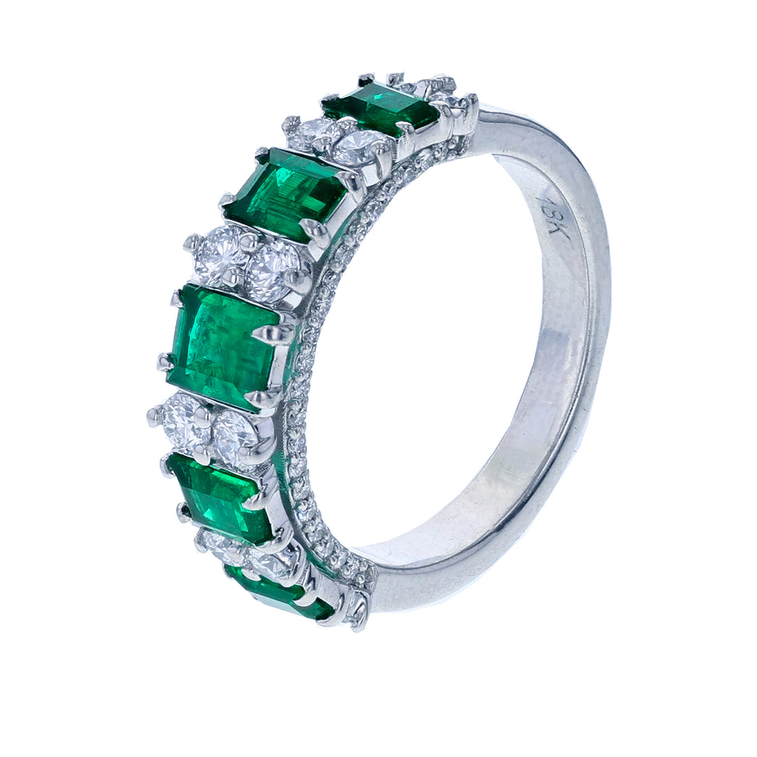Emerald and Diamond Band RL13468-1