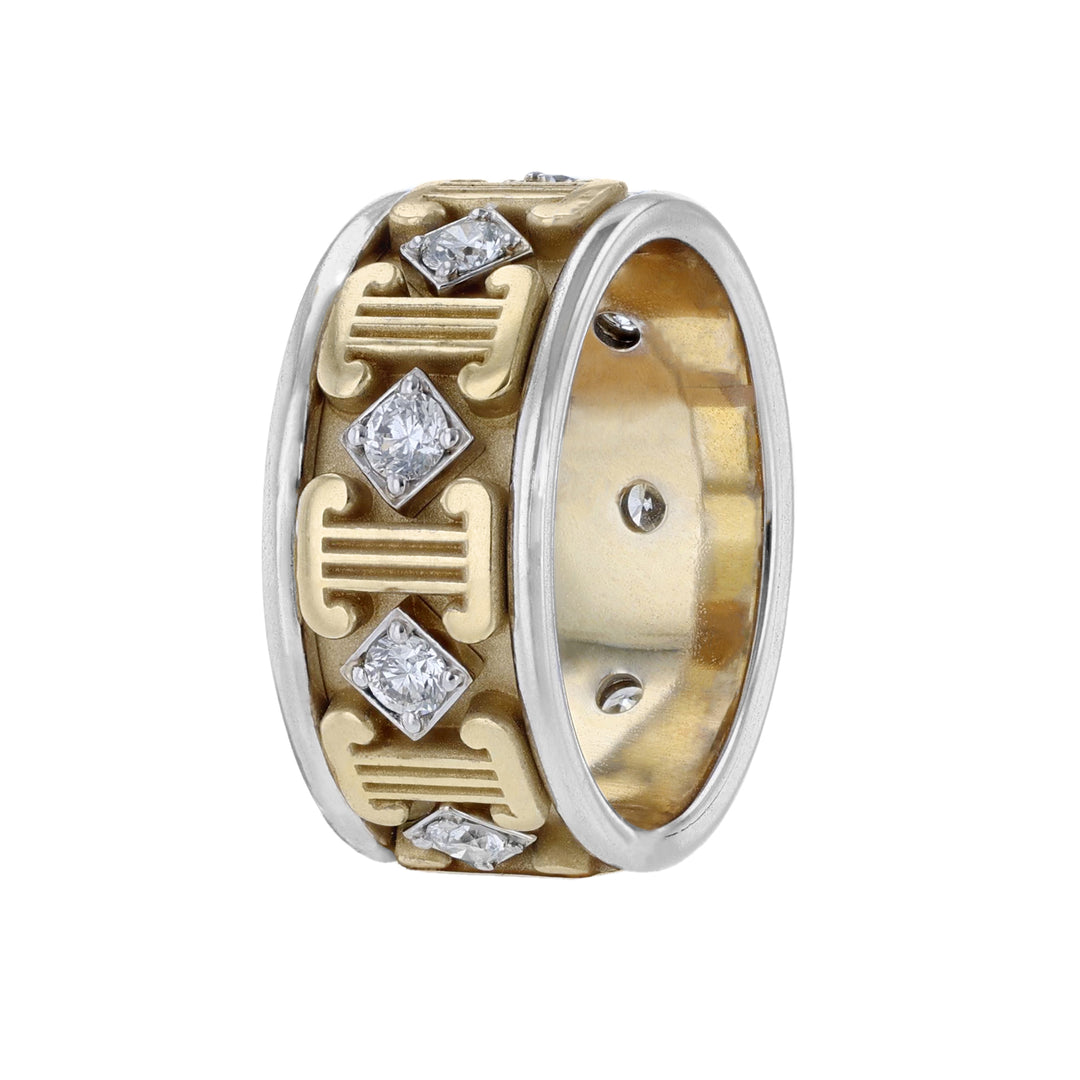 Round Diamond III Eternity Band,1.02ct.