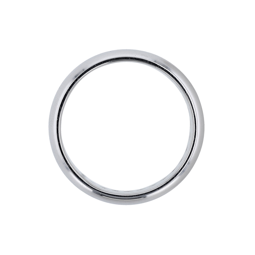 Diamond Row Men's Eternity Band, White Gold