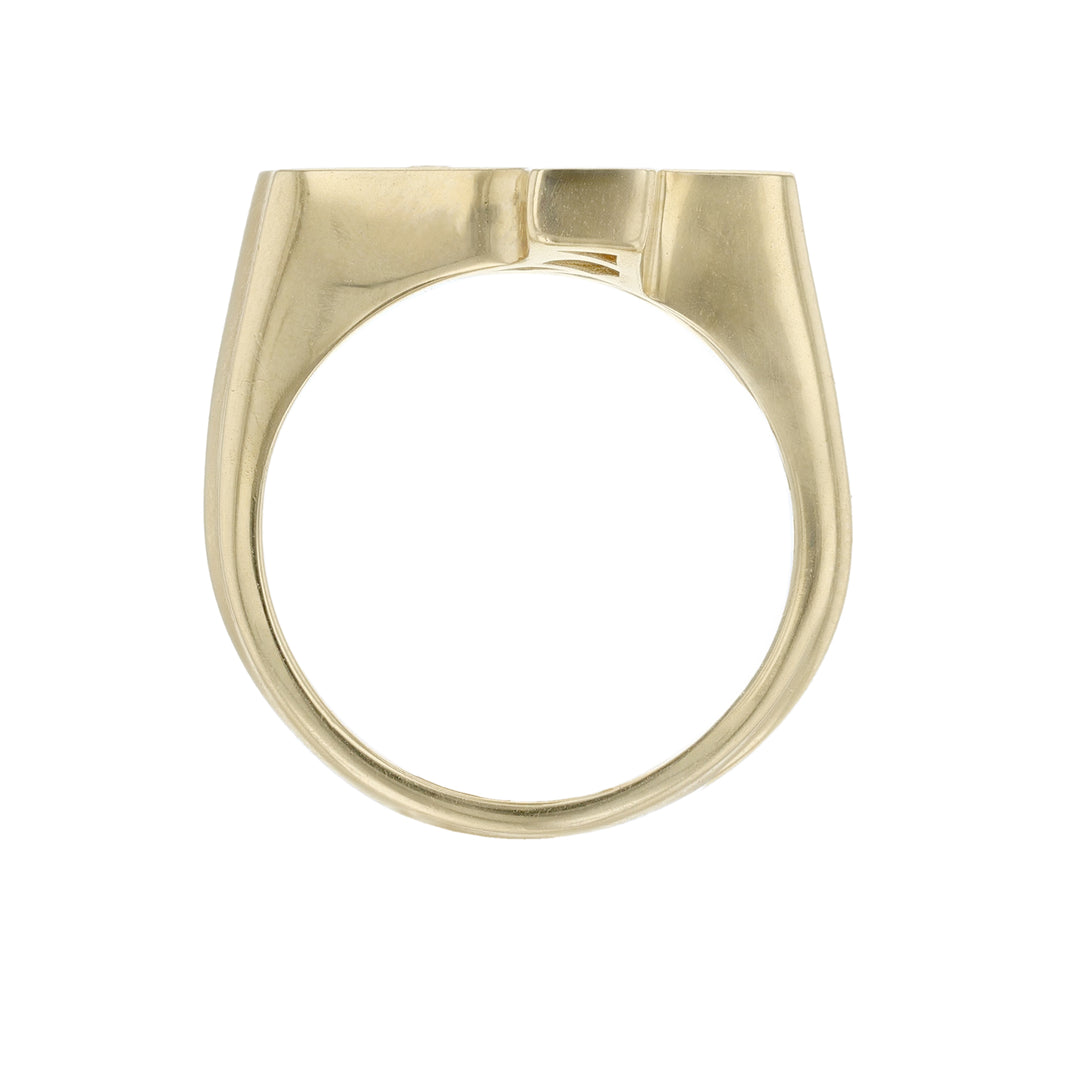 14K Yellow Gold Texas Diamond Ring