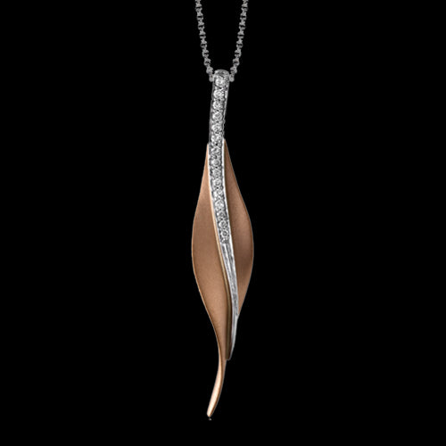 Pendant in 18k Gold with Diamonds