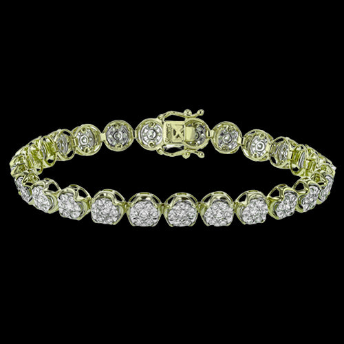 Bracelet in 18k Gold with Diamonds