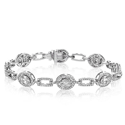 Bracelet in 18k Gold with Diamonds