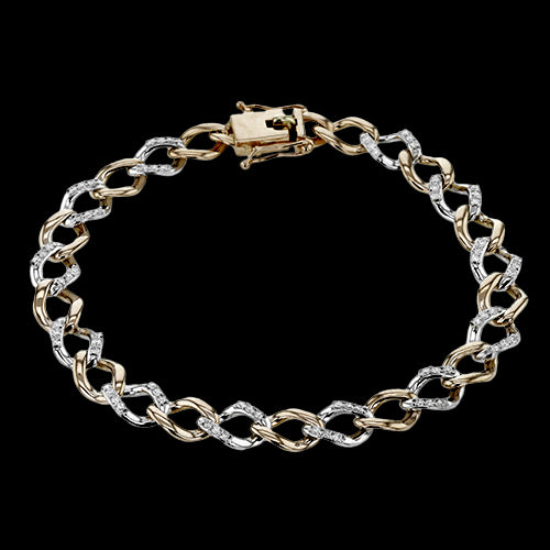 Bracelet in 18k Gold with Diamonds