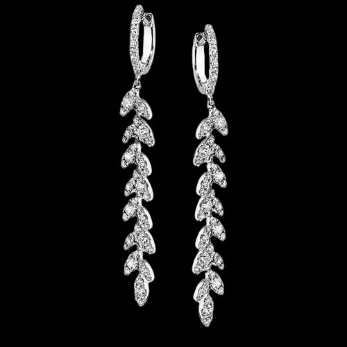 Earring in 18k Gold with Diamonds