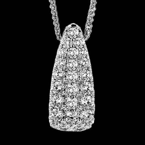 Pendant in 18k Gold with Diamonds