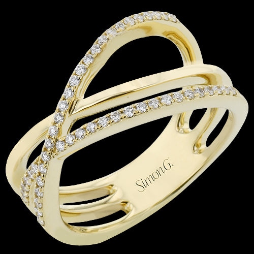 Right Hand Ring in 18k Gold with Diamonds