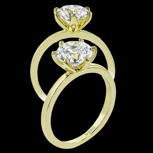 Engagement Ring in 18k Gold