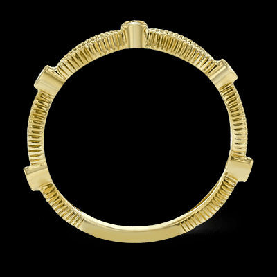 Right Hand Ring in 18k Gold with Diamonds