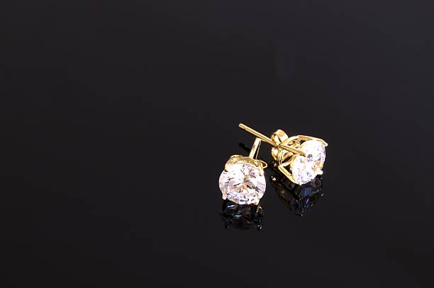 Diamond Earrings In Houston, TX - Nazar's & Co. Jewelers | Diamond earrings  studs round, White diamond stud earrings, Heart diamond earrings