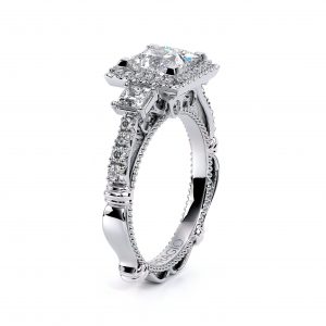 Parisian Lace & Fleur Di Lis Wraps Diamond Ring