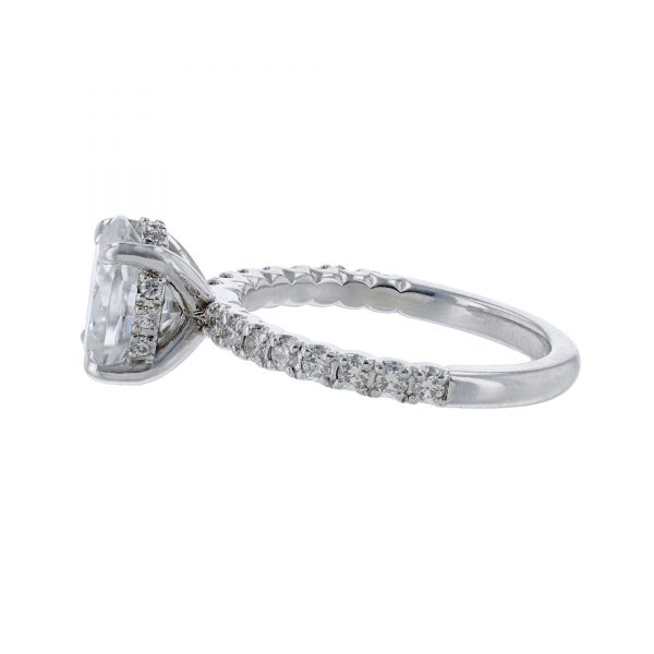 Nazarelle Diamond Accent Halo Engagement Ring