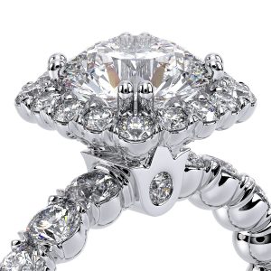 Verragio Renaissance Cushion Halo Diamond Ring